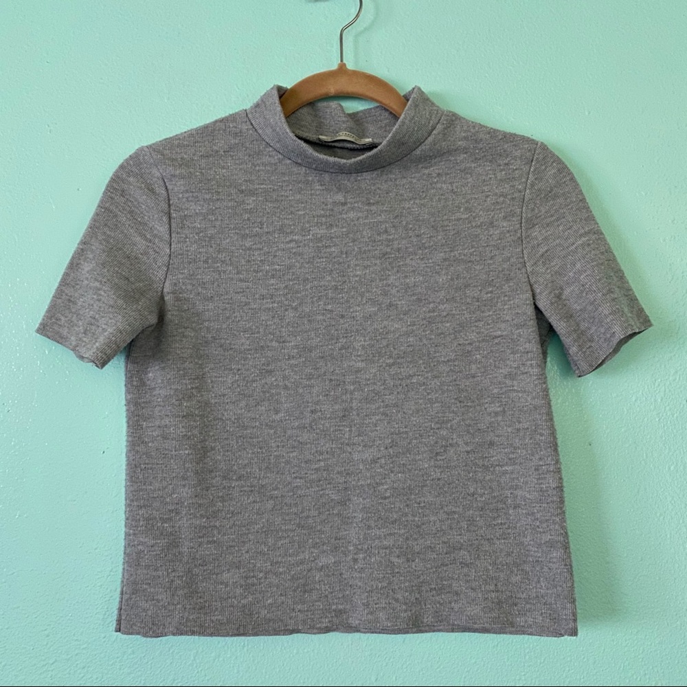 Zara gray shirt